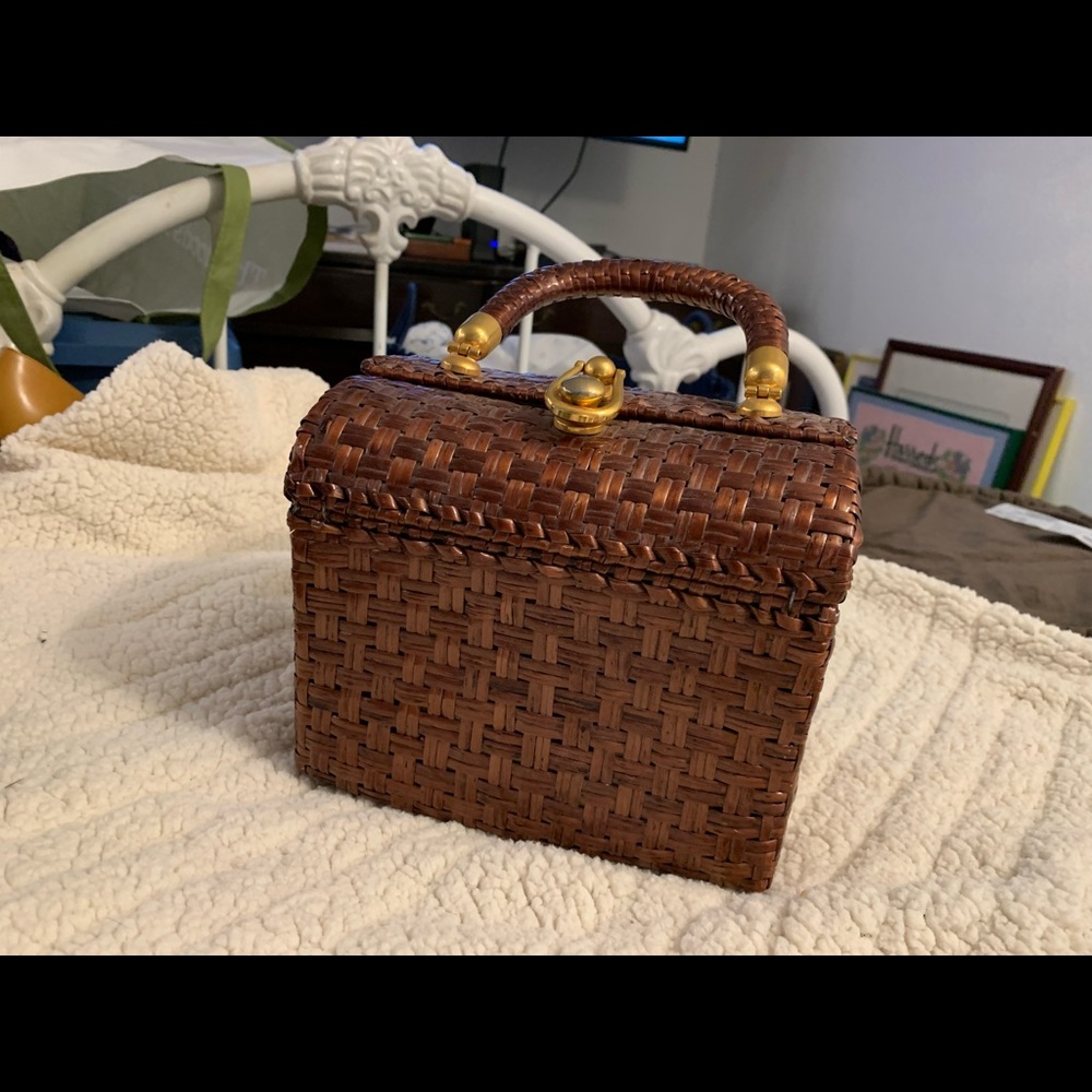 Rosa Italian basket handbag